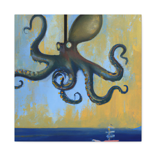 Octopus Dreams Surreal - Canvas