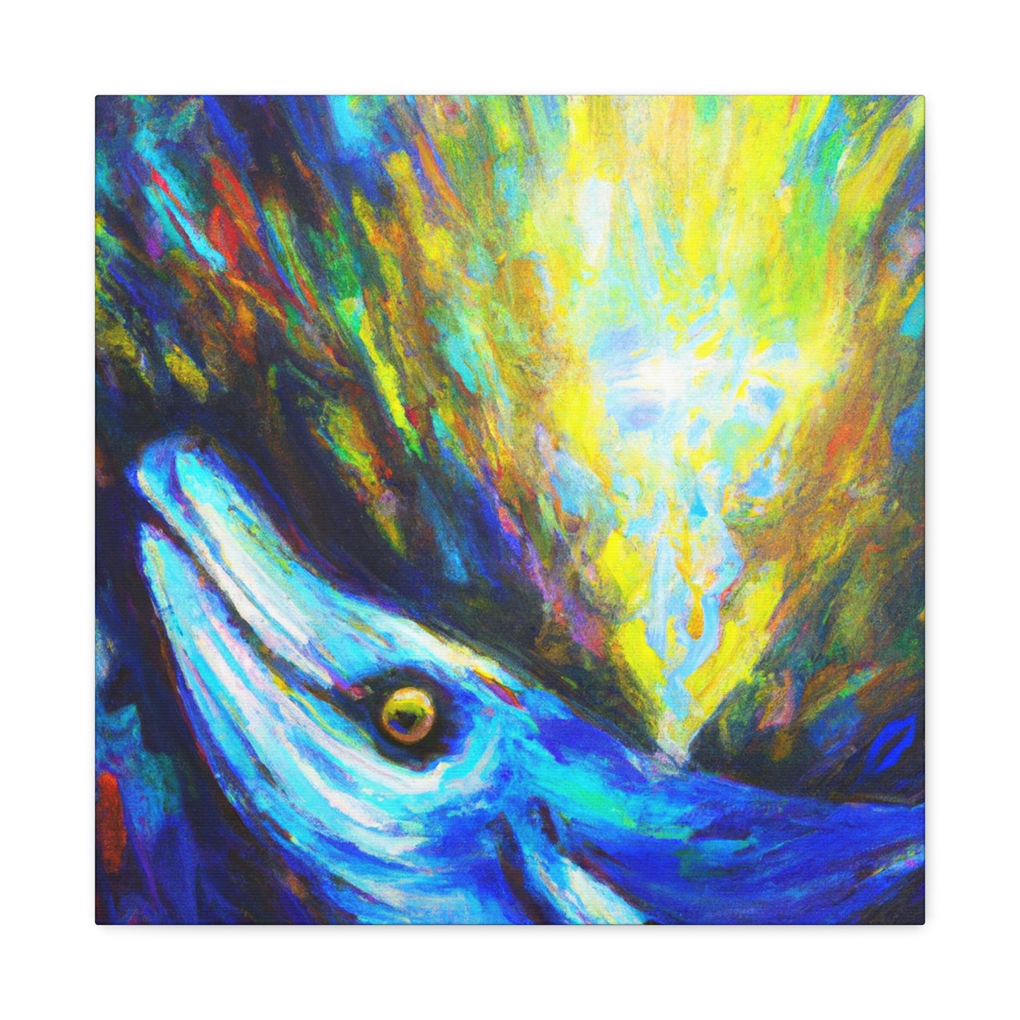 Whale Surrealism Dream - Canvas