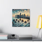 "Sunset Serenity in Miami" - Canvas