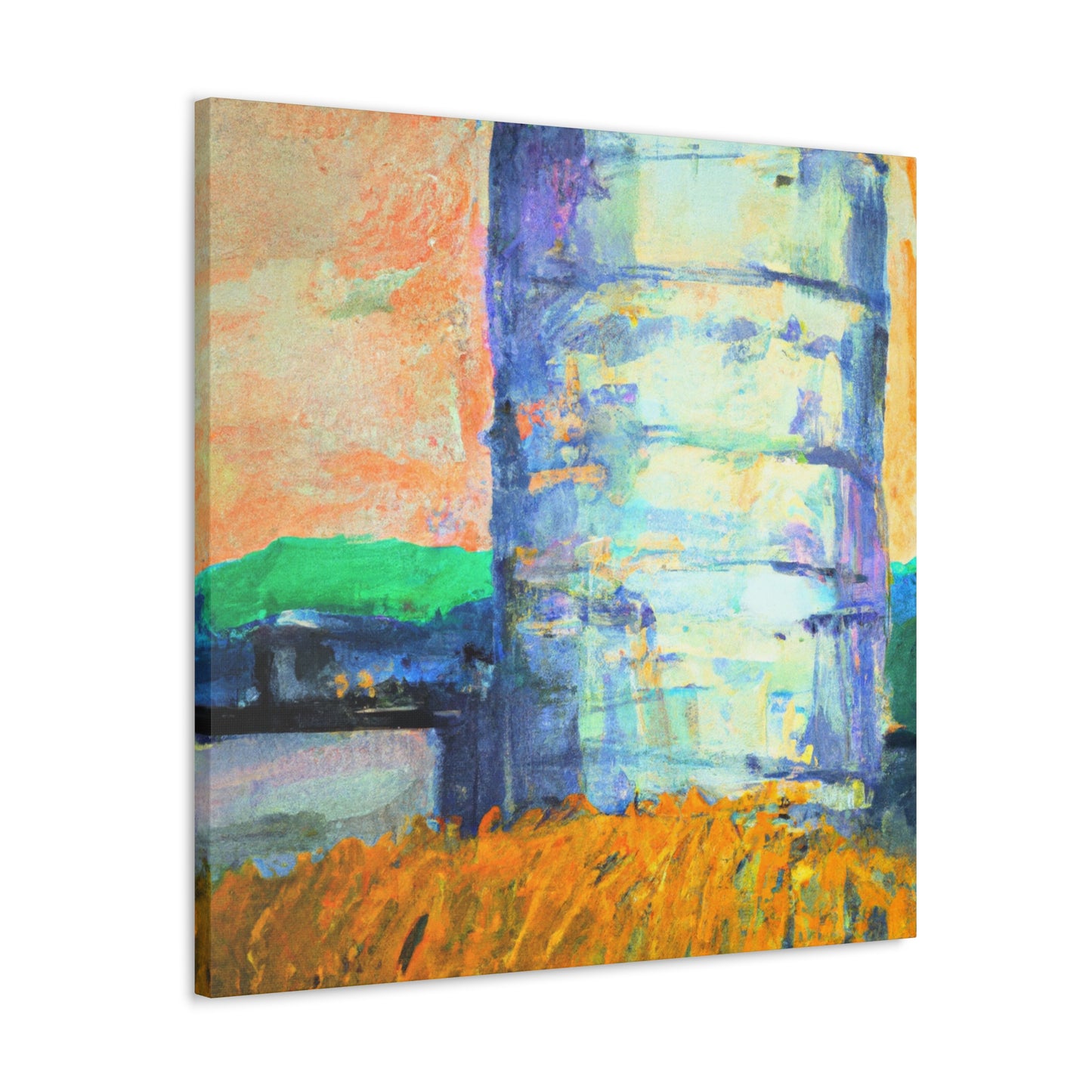 Silo in Abstraction - Canvas