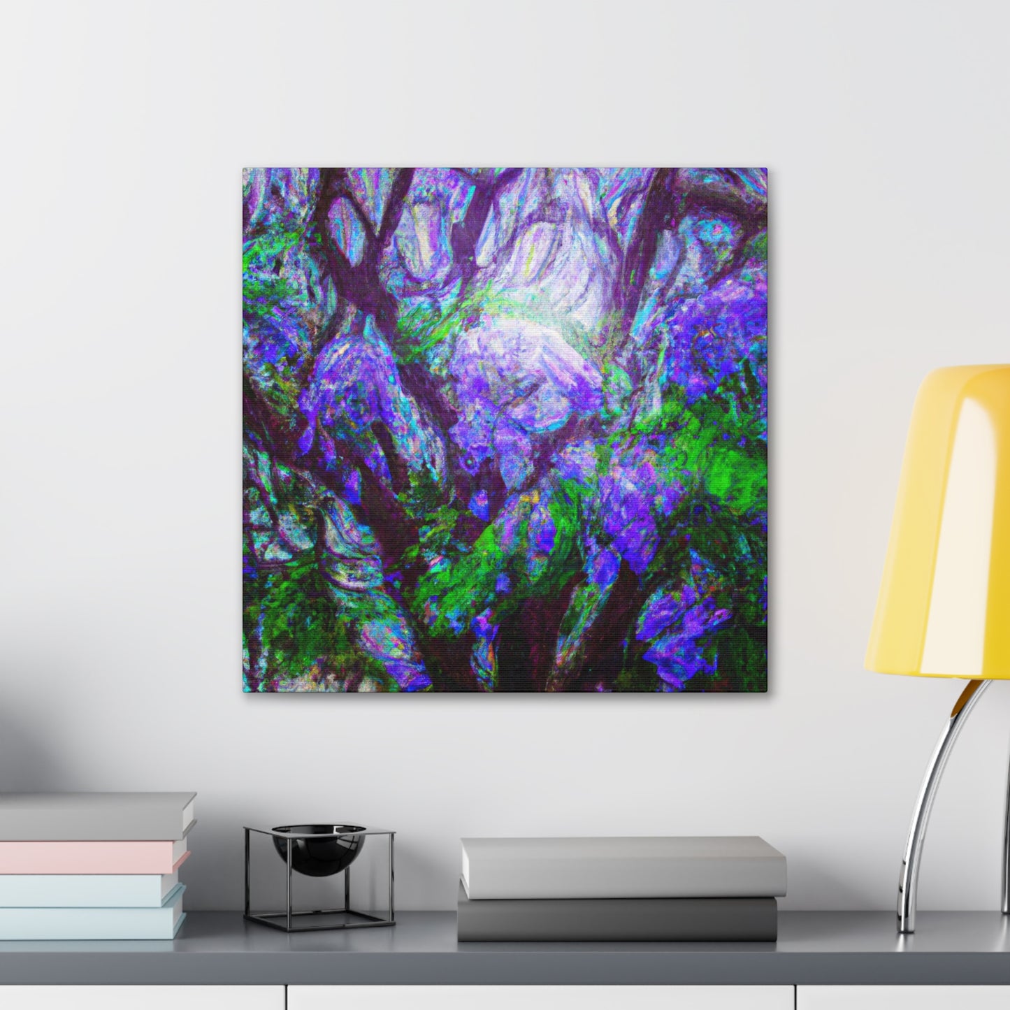 "Jacaranda Tree Bliss" - Canvas