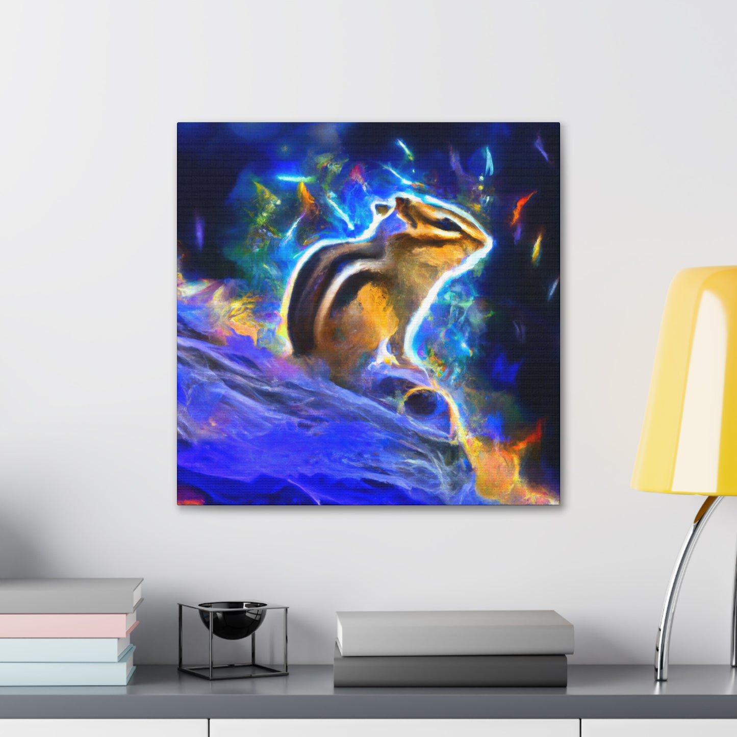 Chipmunk in Abstraction - Canvas