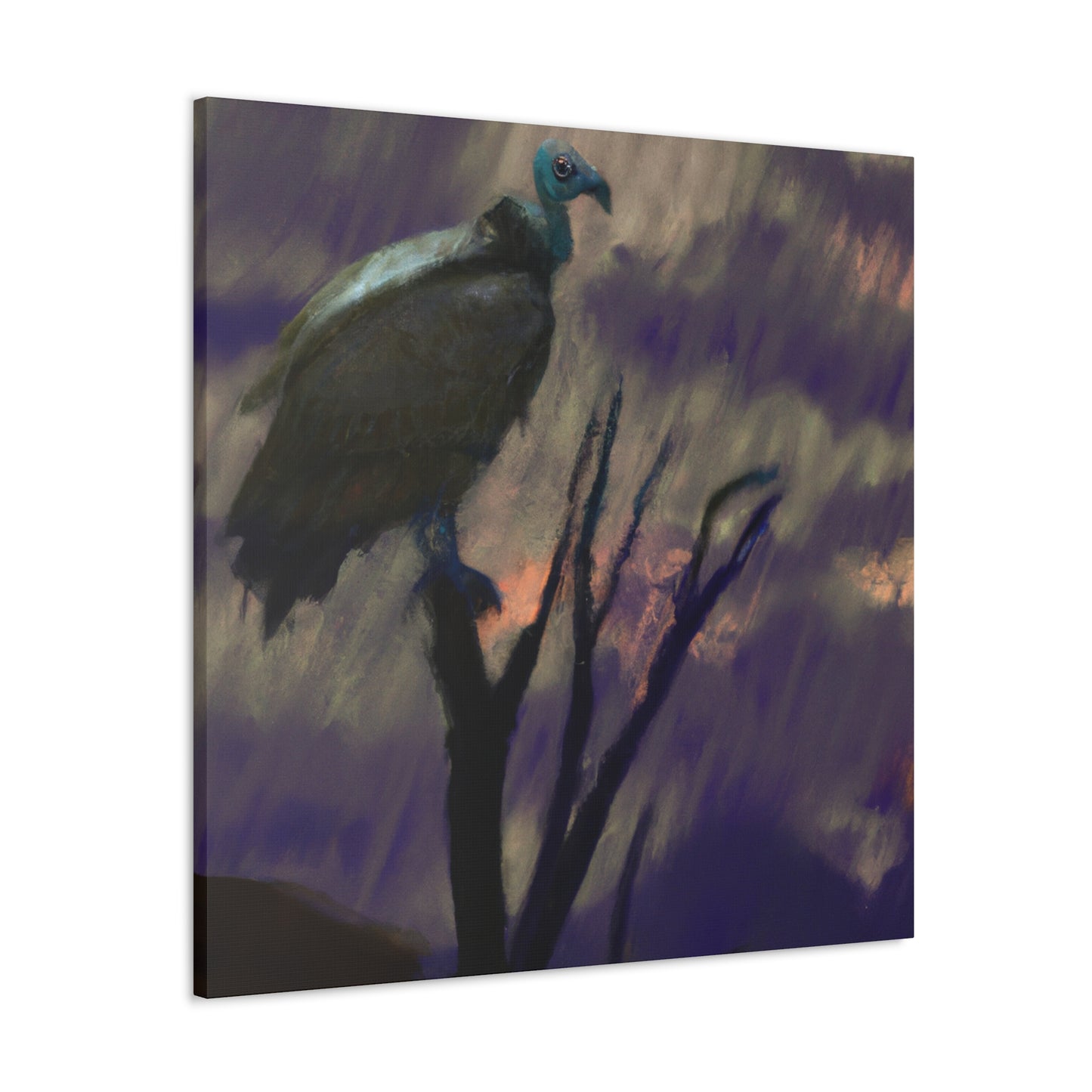 "Vultures in Mourning" - Canvas