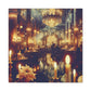 Whispered Revelry: Baroque Enclaves - Canvas