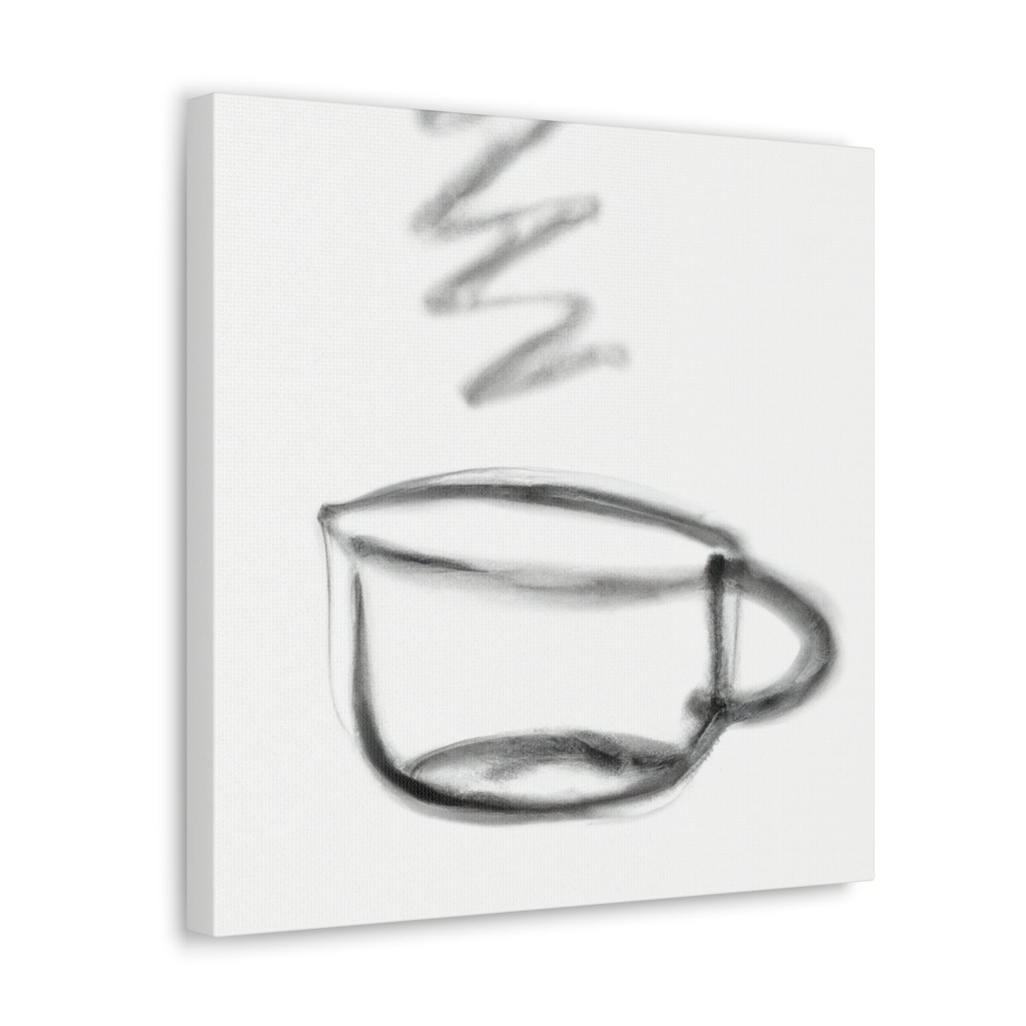 Coffee Cup Minimalism - Canvas