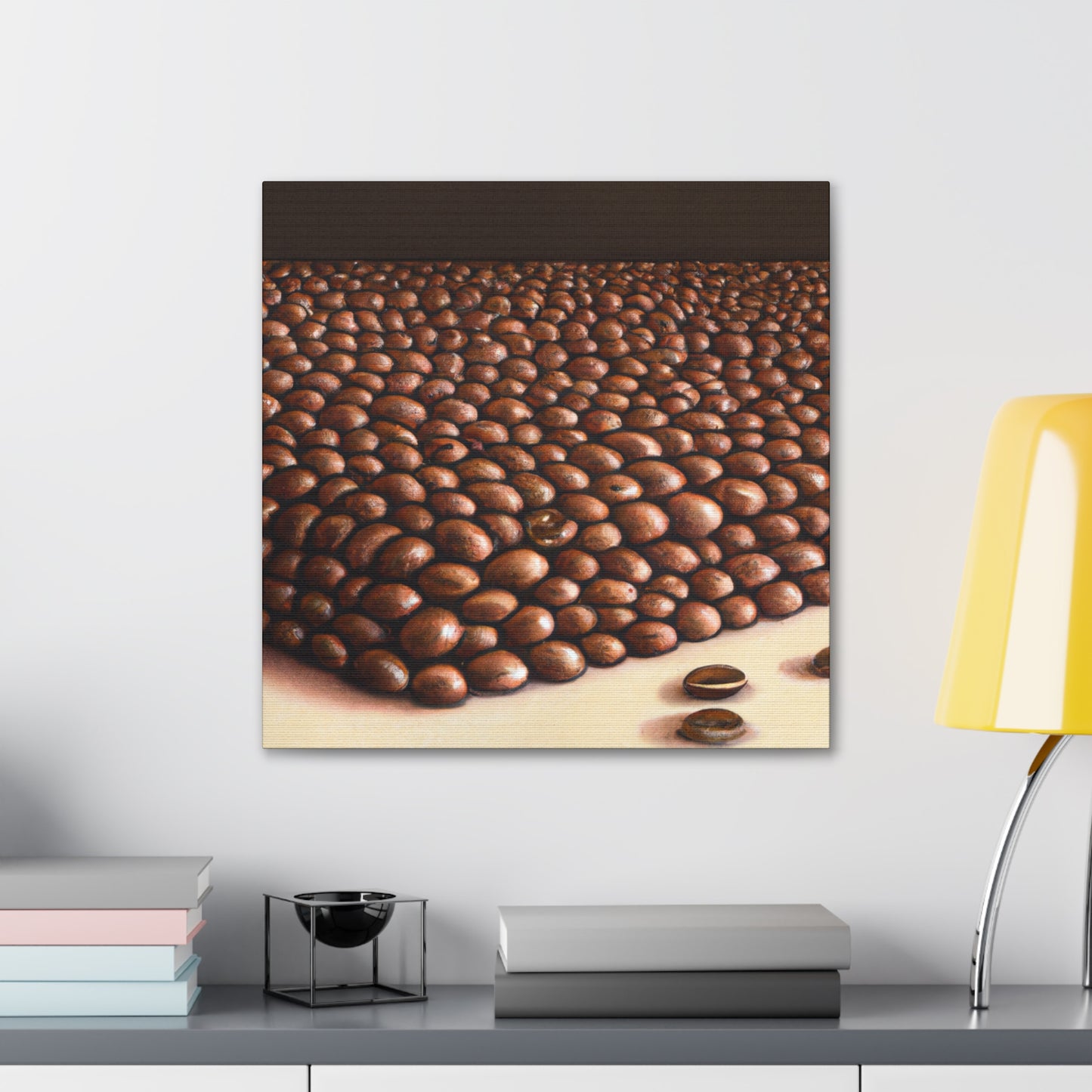 "Coffee Bean Realism" - Canvas