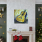 'Guitar Strings In Melody' - Canvas