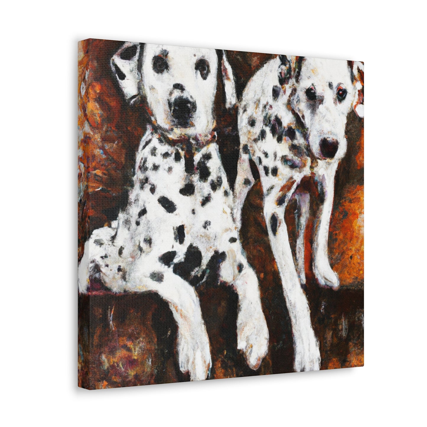 Dalmatian Dreamscape - Canvas