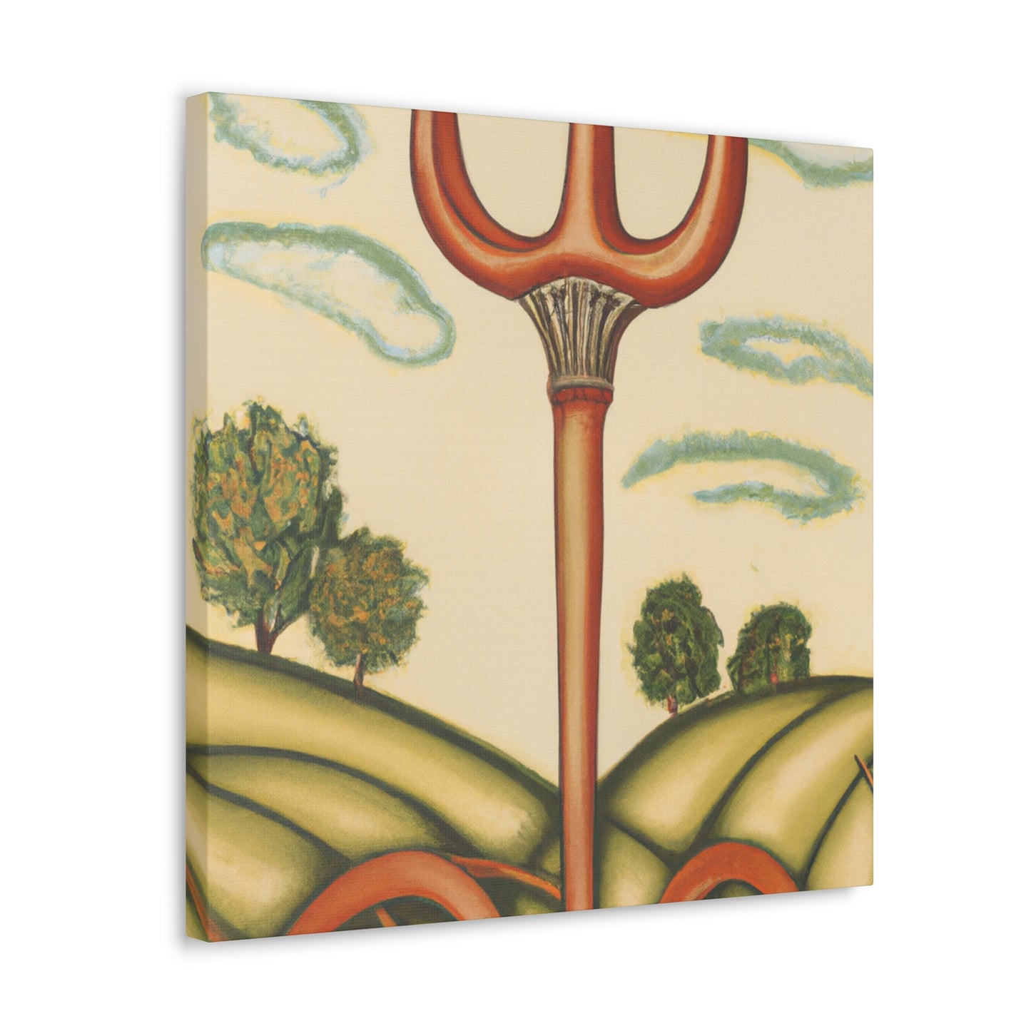 Pitchfork in Rococo - Canvas