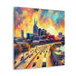 "Melodic City Colors" - Canvas