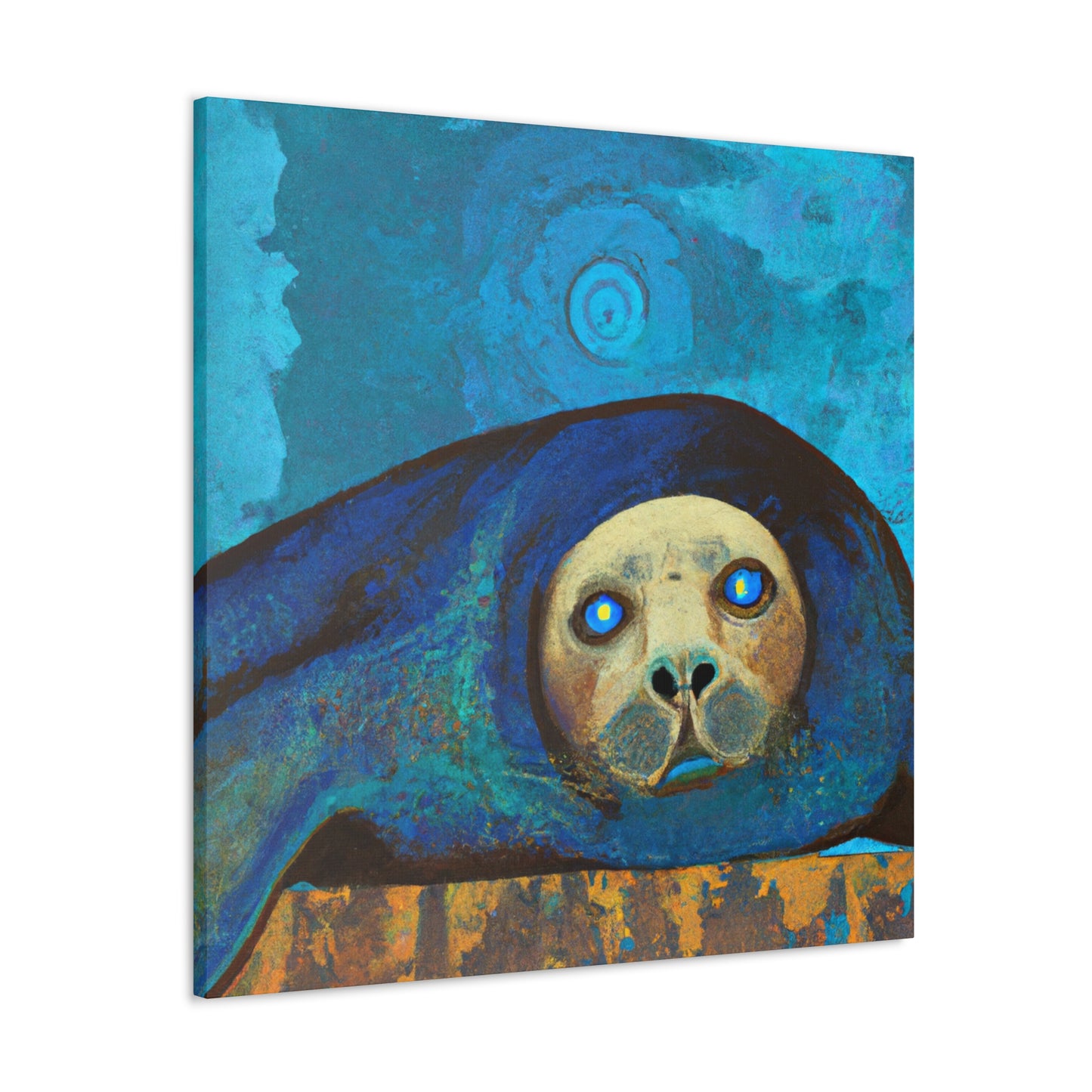 "Sea Lion Surrealism Dream" - Canvas