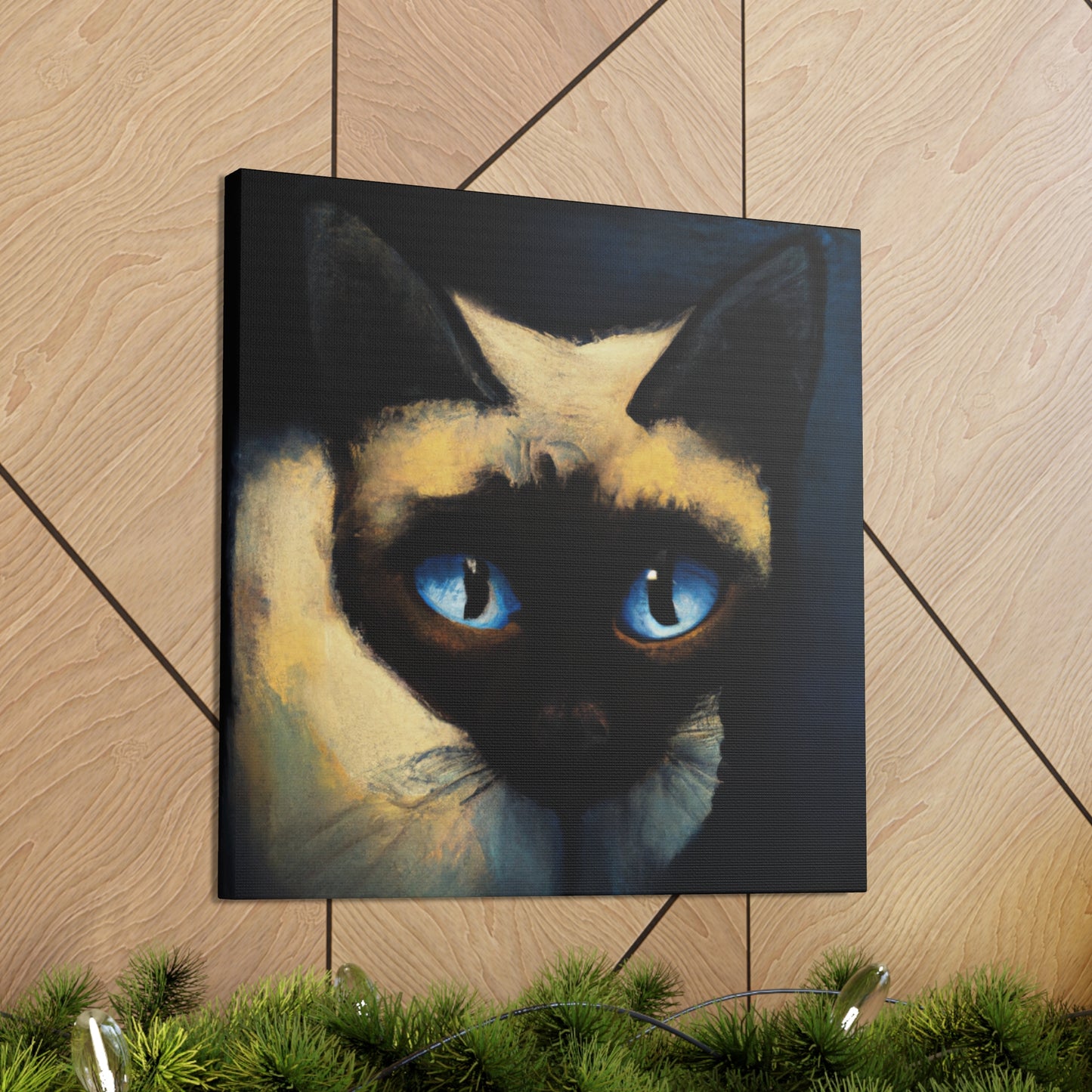 Siamese Dreamscape Scene - Canvas