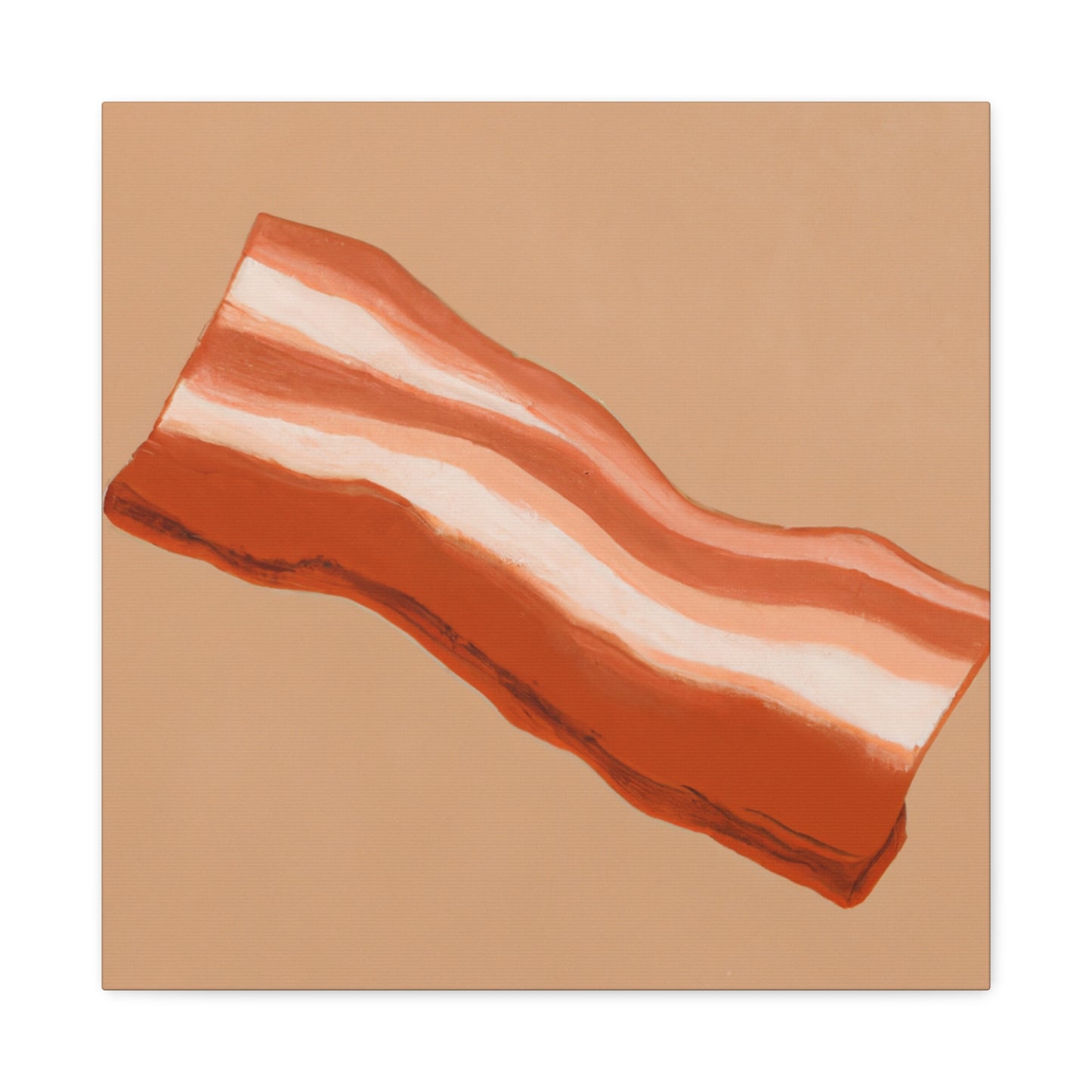 "Bacon Minimalism Dream" - Canvas