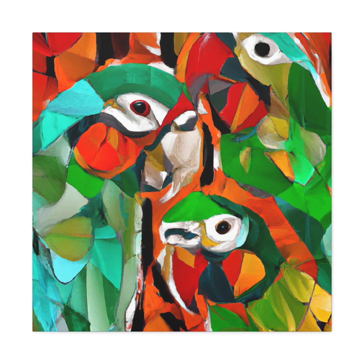 Senegal Parrot Symphony - Canvas