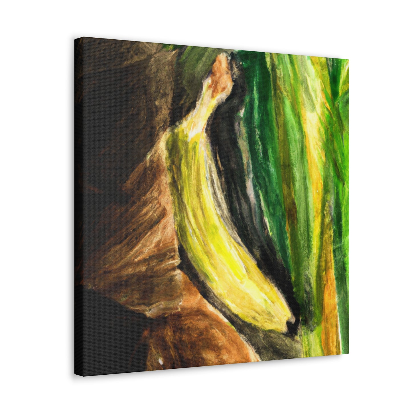 Bananna Garden Delight. - Canvas