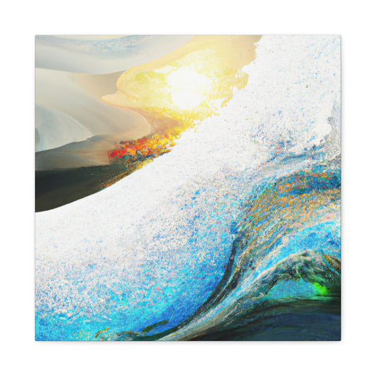 "Ocean Waver Harmony" - Canvas