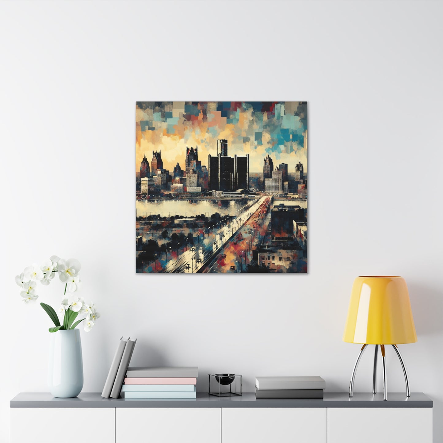 "Daring Detroit Dreams" - Canvas