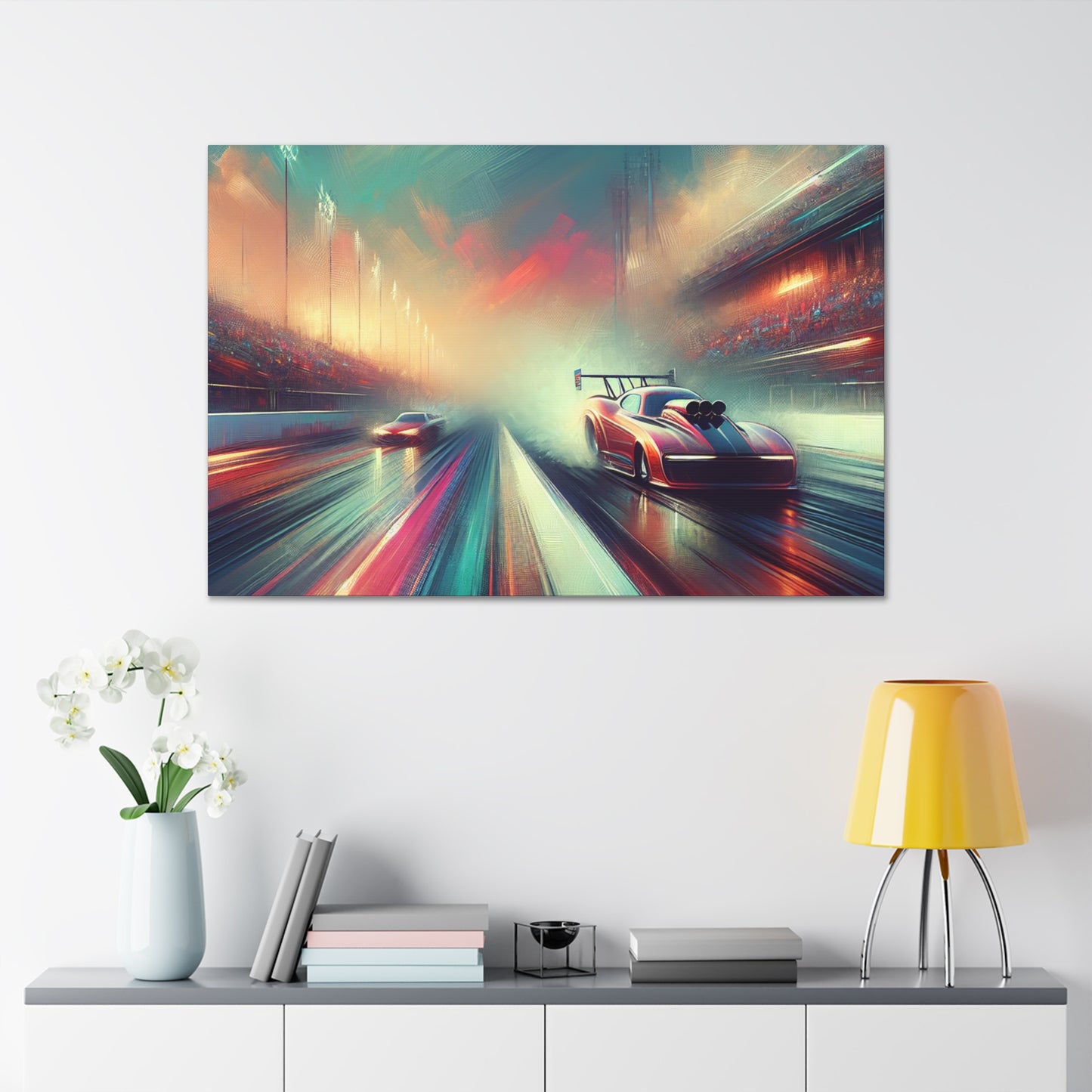 Speedscape Surreal Drift - Canvas