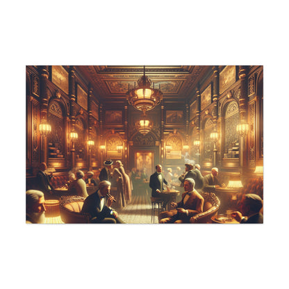 Opulent Evening Revelry - Canvas