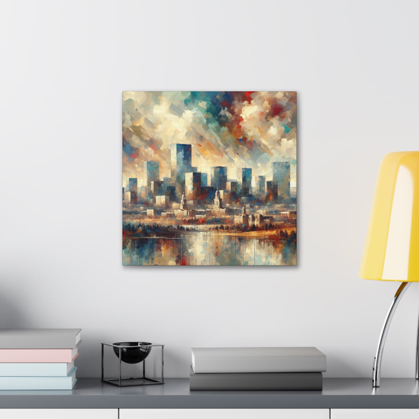 "Whirlwind of Denver" - Canvas