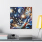 Starry Cosmos Ascension - Canvas