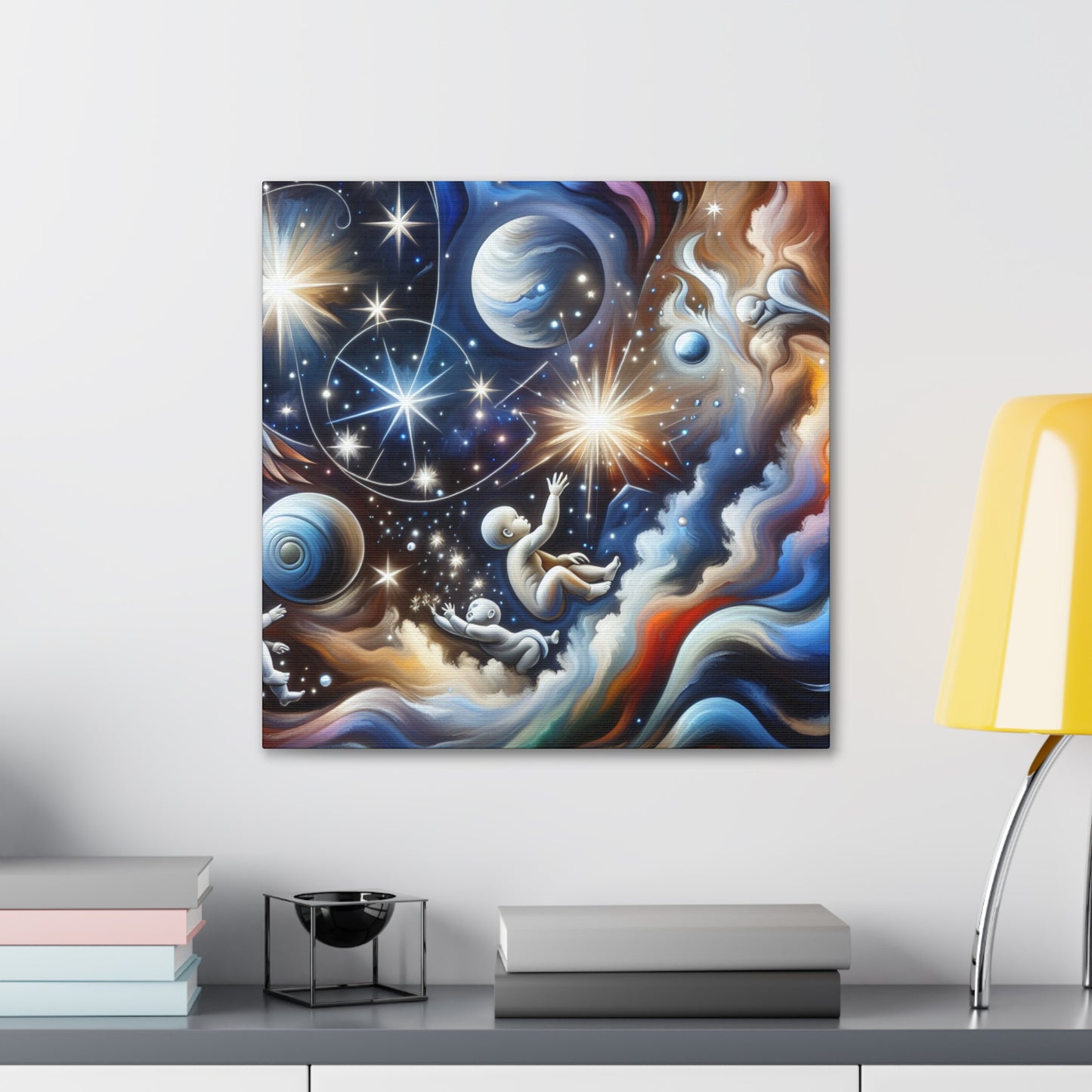 Starry Cosmos Ascension - Canvas