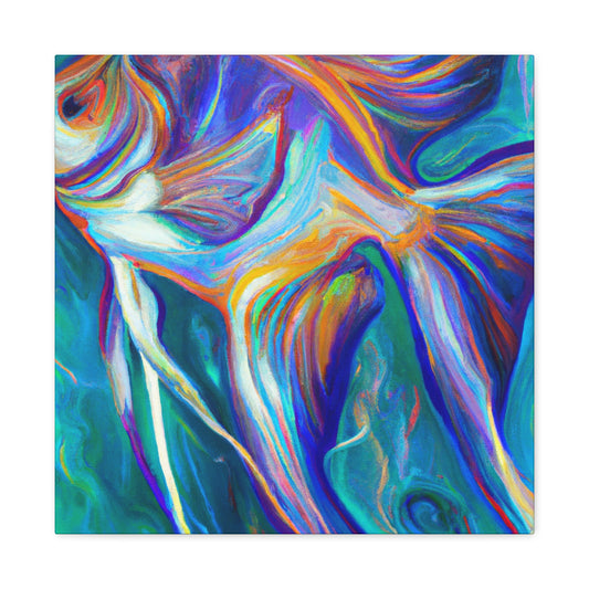 Angelic Splendor of Fish - Canvas