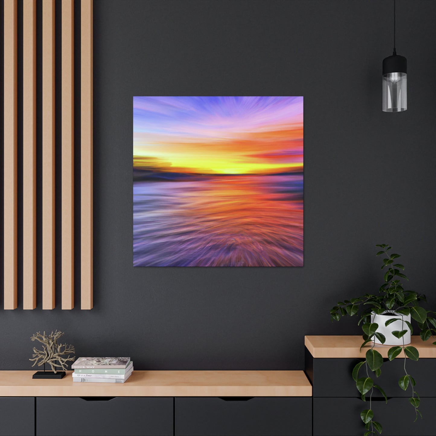 Ocean Sunrise Glows - Canvas