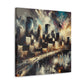 Vibrant Midwest Metropolis - Canvas