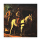 Stagecoach at Dawn - Canvas