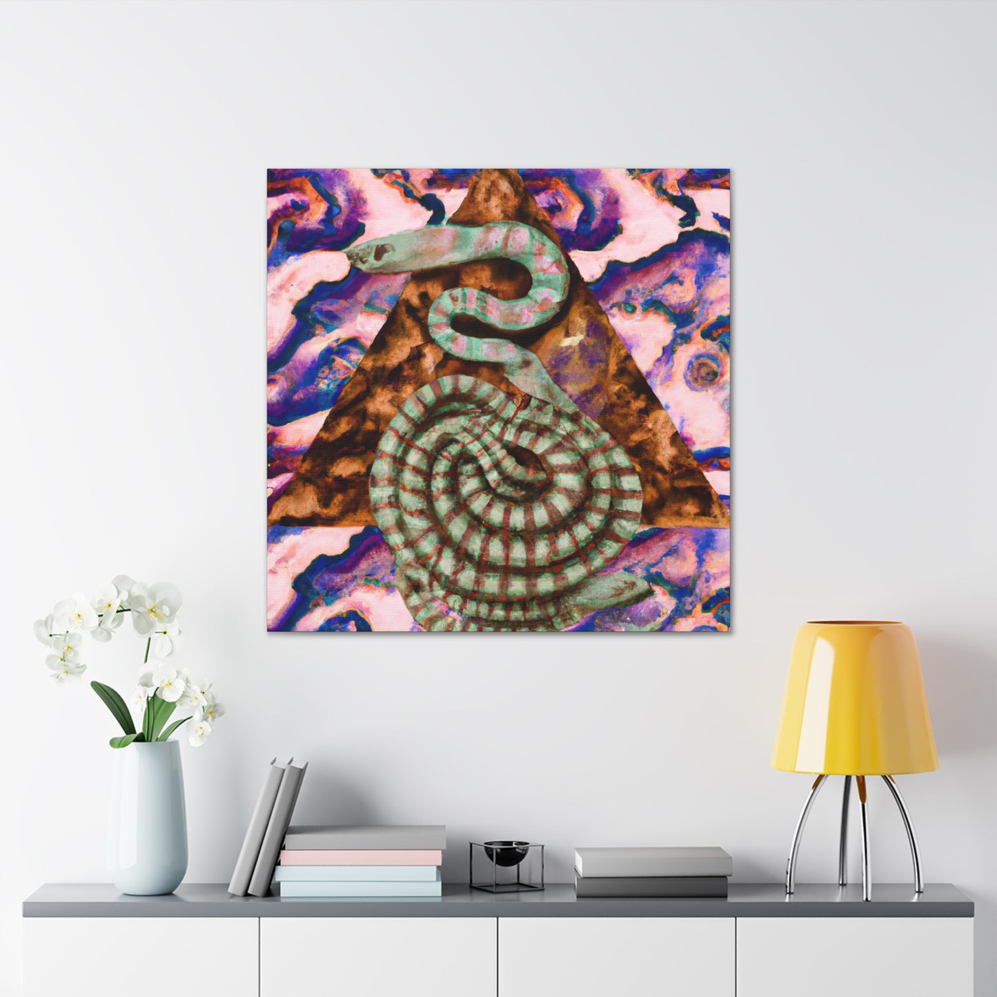 "Rattlesnake Transcendence" - Canvas