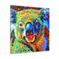 Koala in Pointillism - Canvas