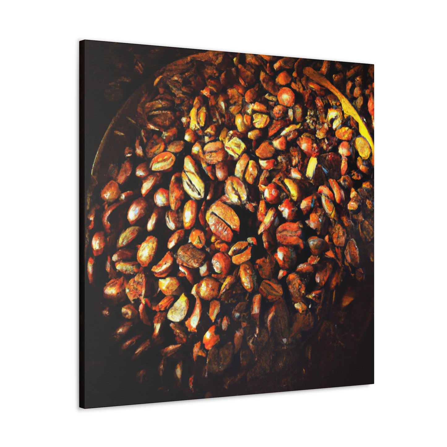 Coffee Beans Harvested - Canvas