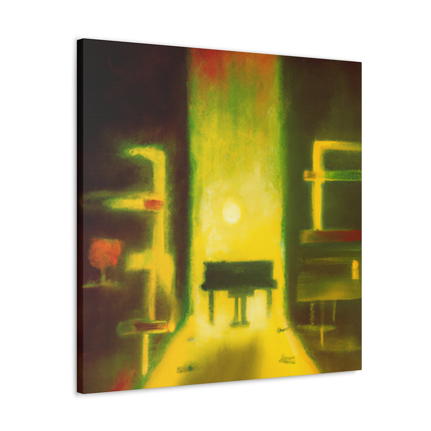 Surreal Piano Fantasy - Canvas