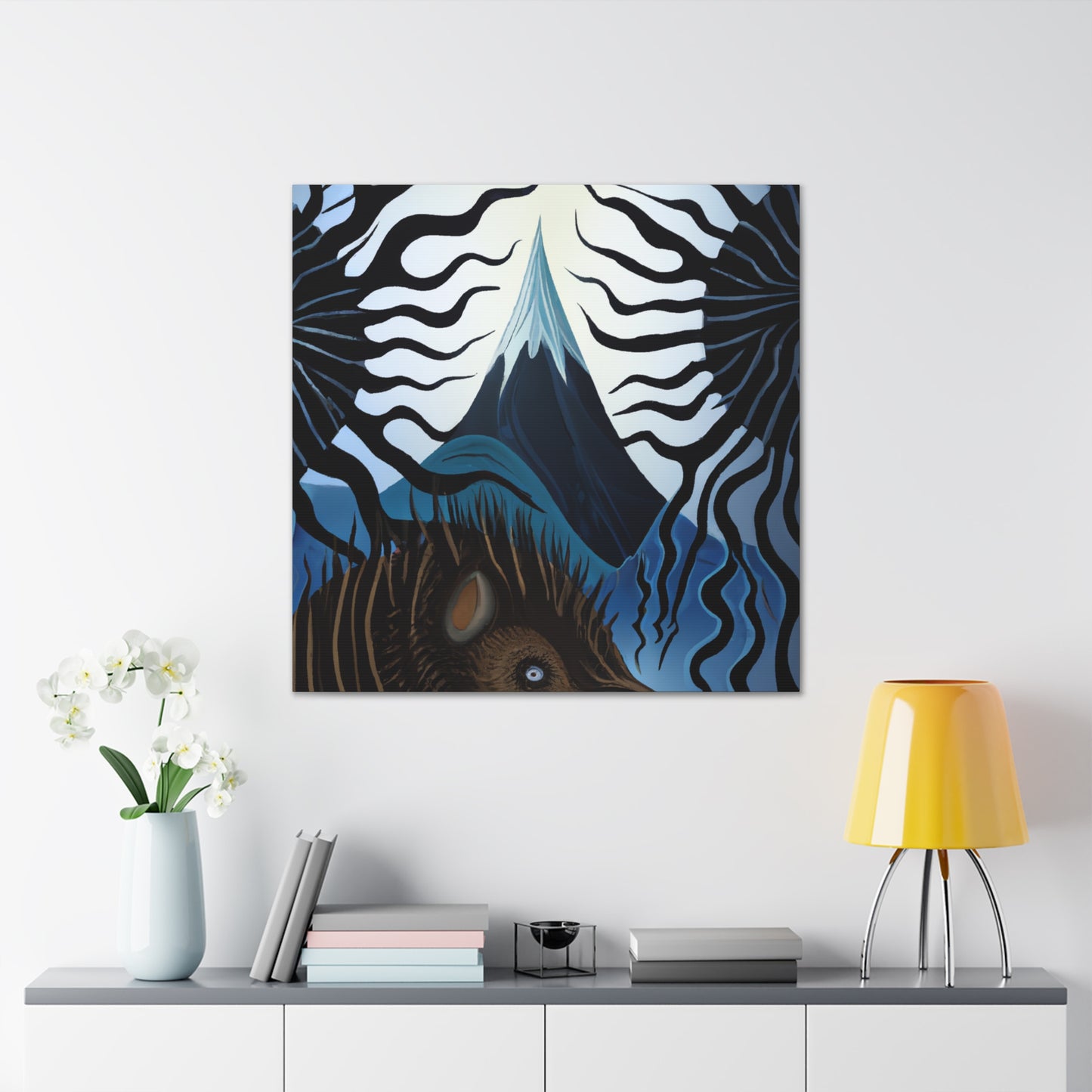 "Porcupine in Reflection" - Canvas