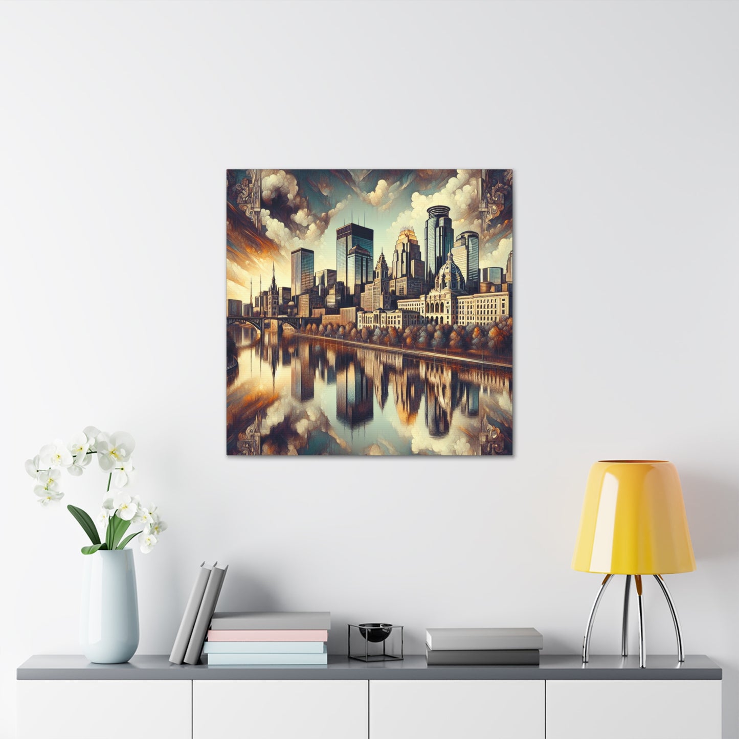 "Majestic Minneapolis Splendor" - Canvas