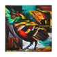 Golden Pheasant Dreaming - Canvas