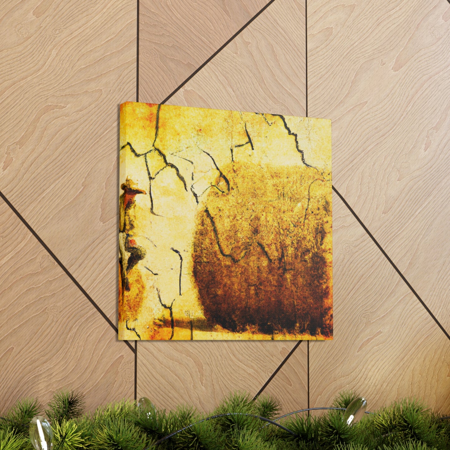 "Bales of Hay Homage" - Canvas