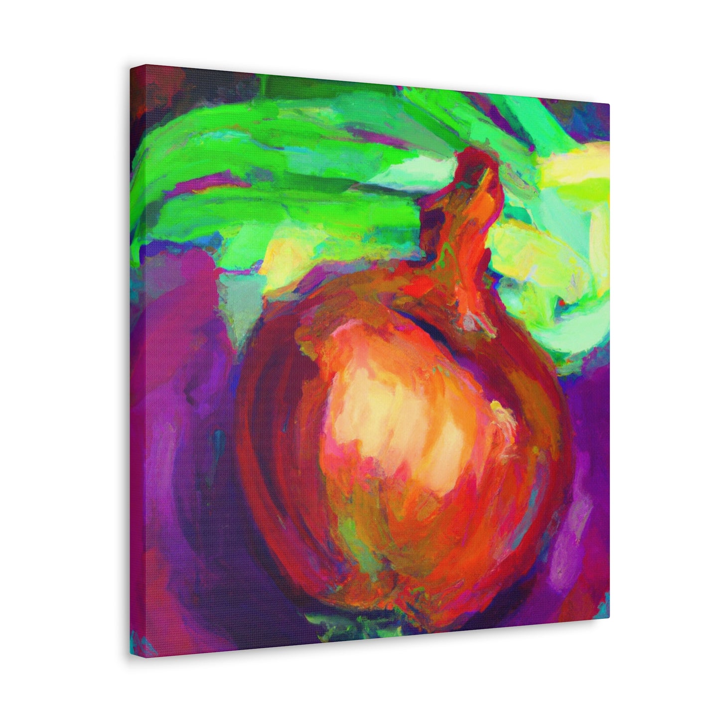 "Onion in Impressionism" - Canvas