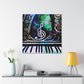 "Pianos Play Music" - Canvas