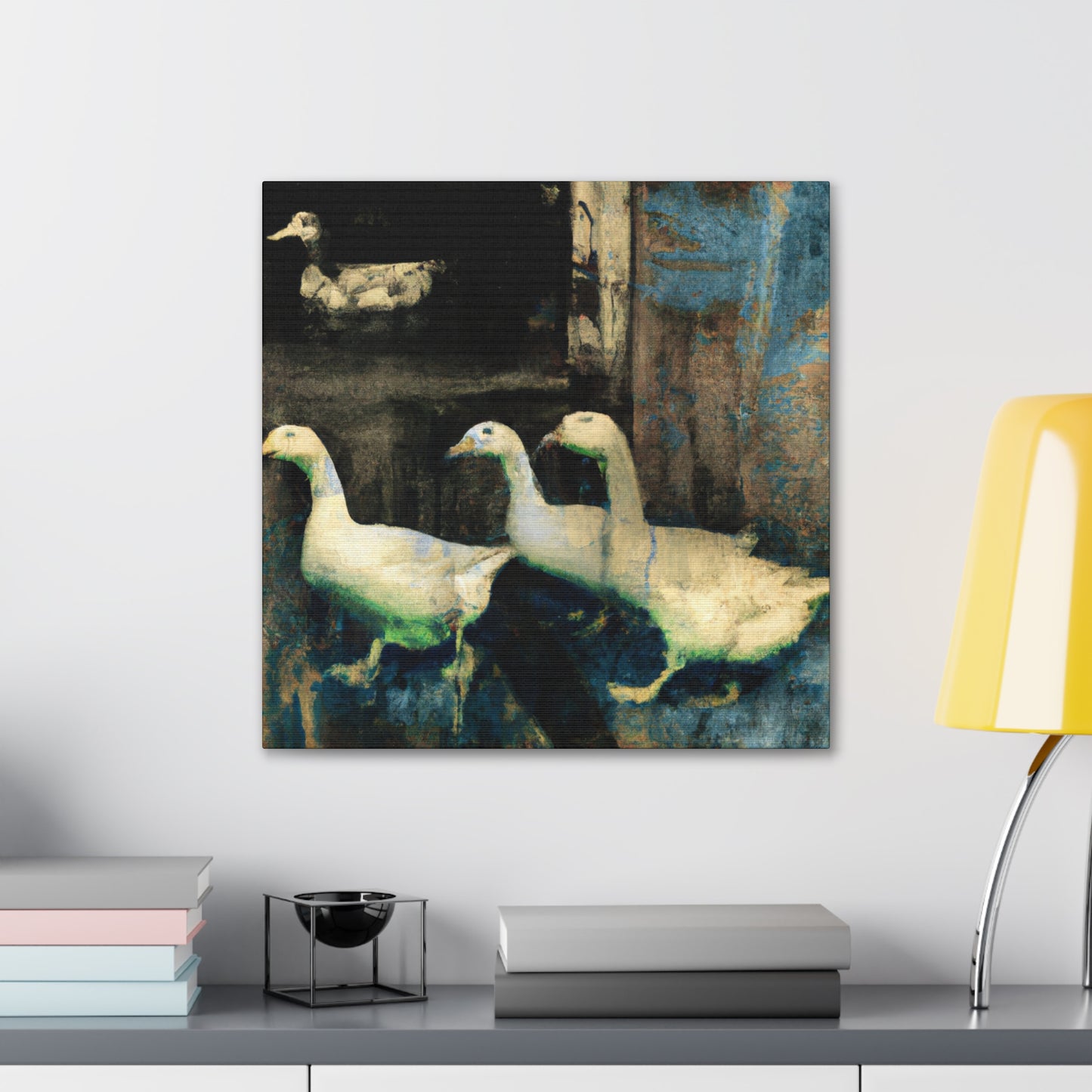 "Duck in a Dreamscape" - Canvas