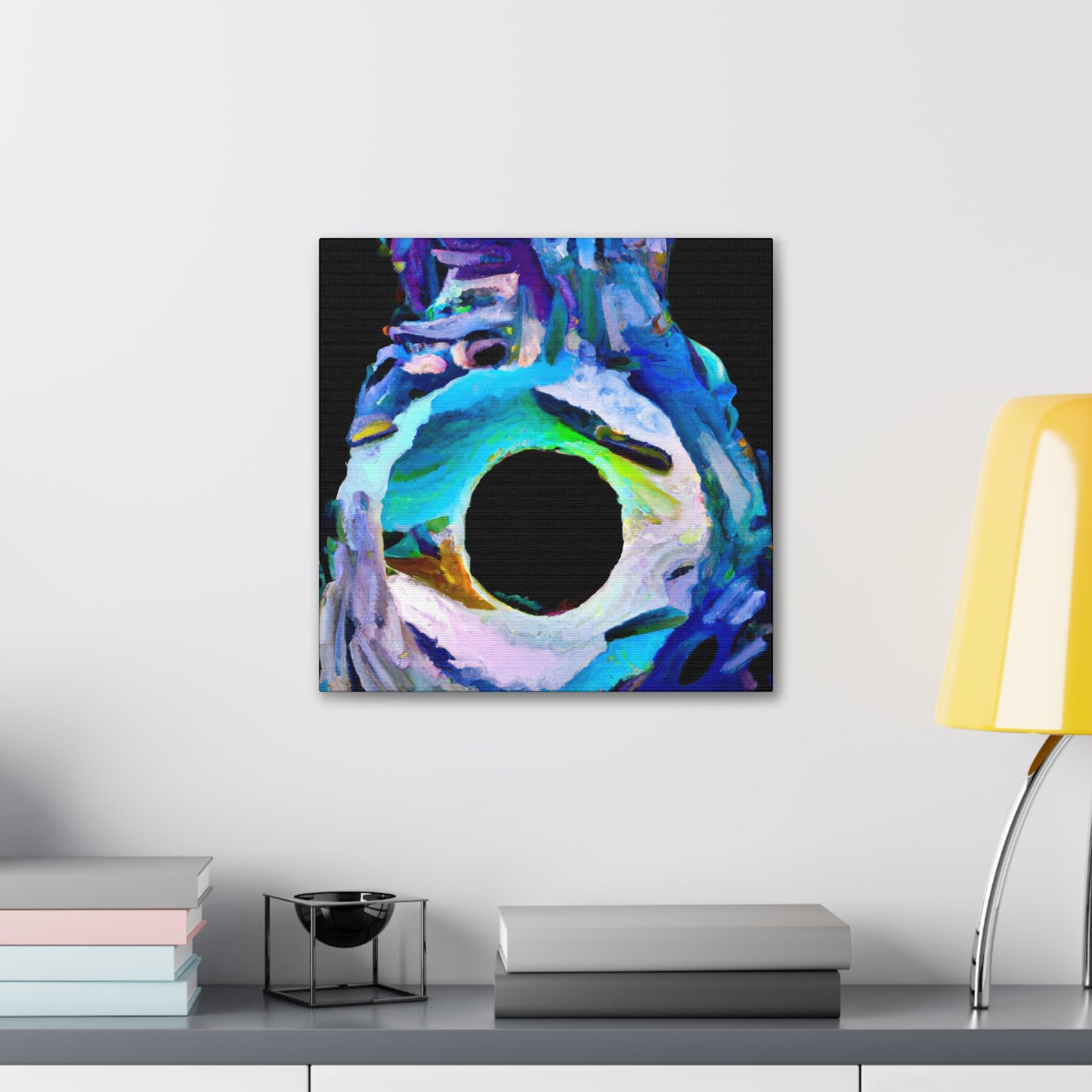 "Doughnut of Joyful Vibrance" - Canvas