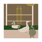 "Duck in Art Deco". - Canvas