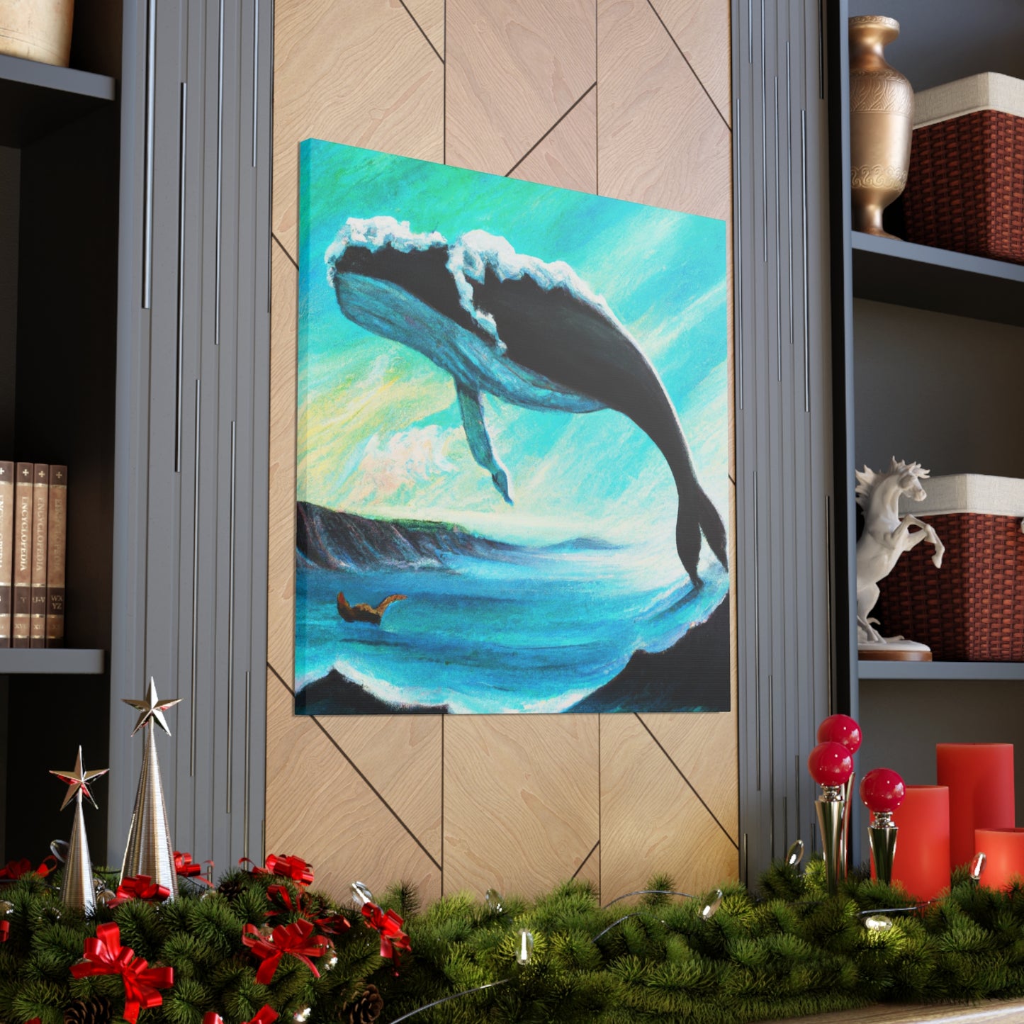 Whale in a Dream - Canvas