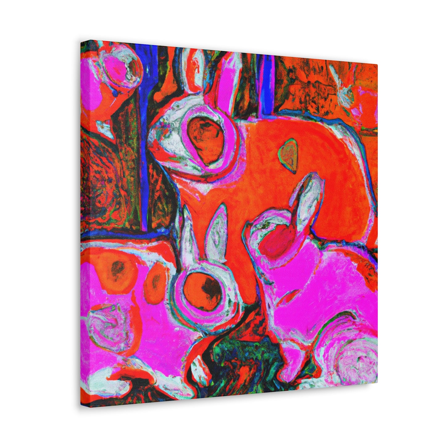 Rabbit in Wonderland Dream - Canvas