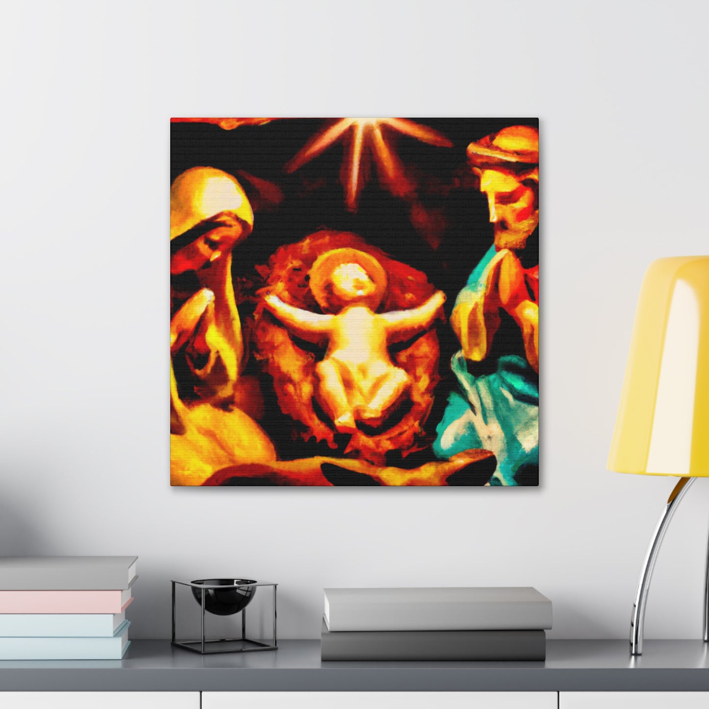 Manger of Starlight. - Canvas