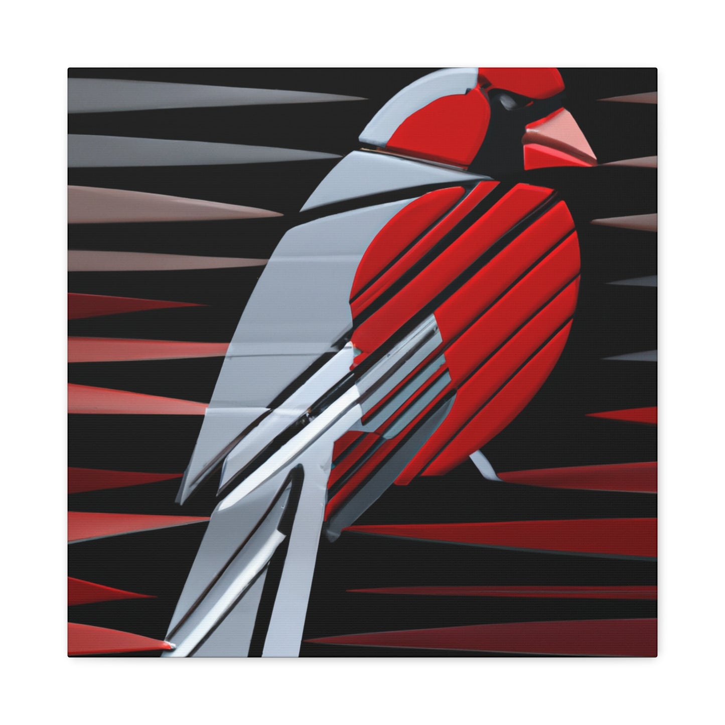 "Northern Cardinal Splendor" - Canvas