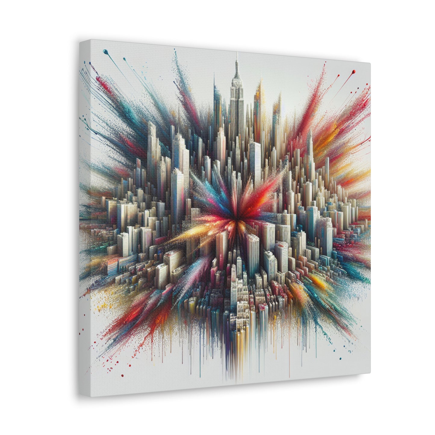 "Urban Jazz Symphony" - Canvas