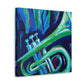 "Trumpets of Joyful Melody" - Canvas