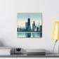 Urban Serenity in Simplicity - Canvas